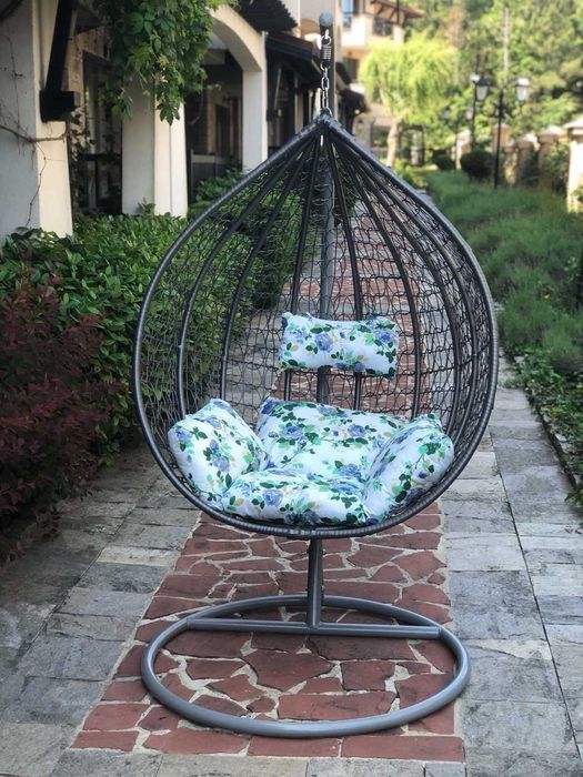 179лв.- Градинска люлка тип гнездо, яйце,ратан висяща