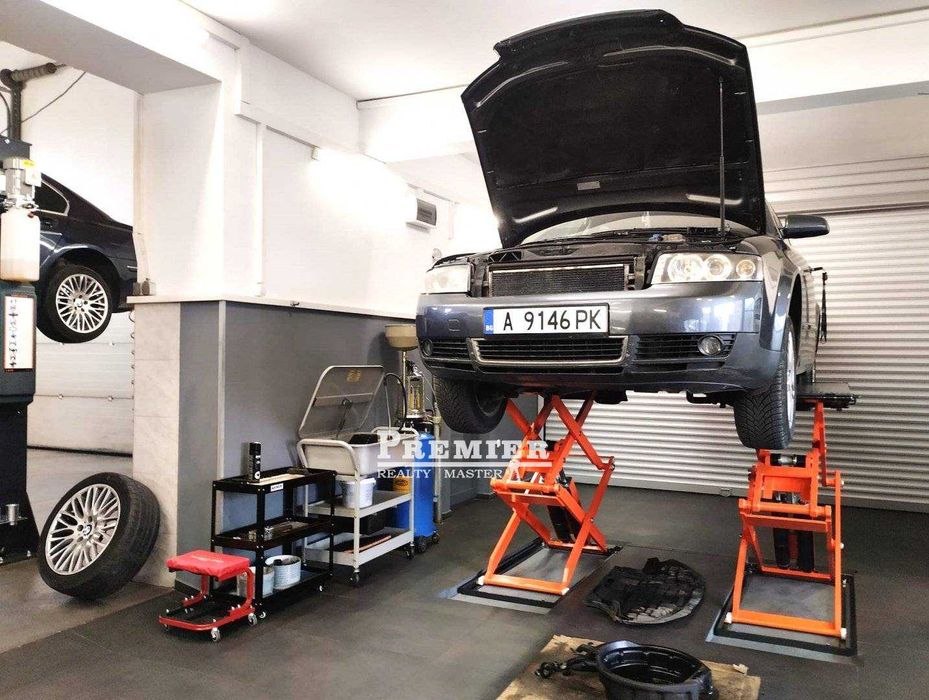 Продава се напълно оборудван автосервиз с висока доходност.