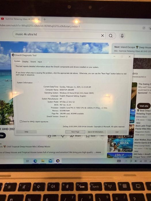 Laptop 2-in-1 HP Elite x2 1012 G2 Touchscreen / Tableta + Stylus Original