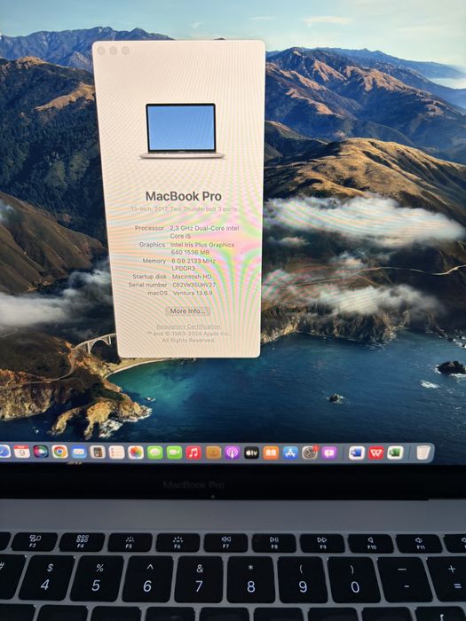 Макбук про 2017 запазен