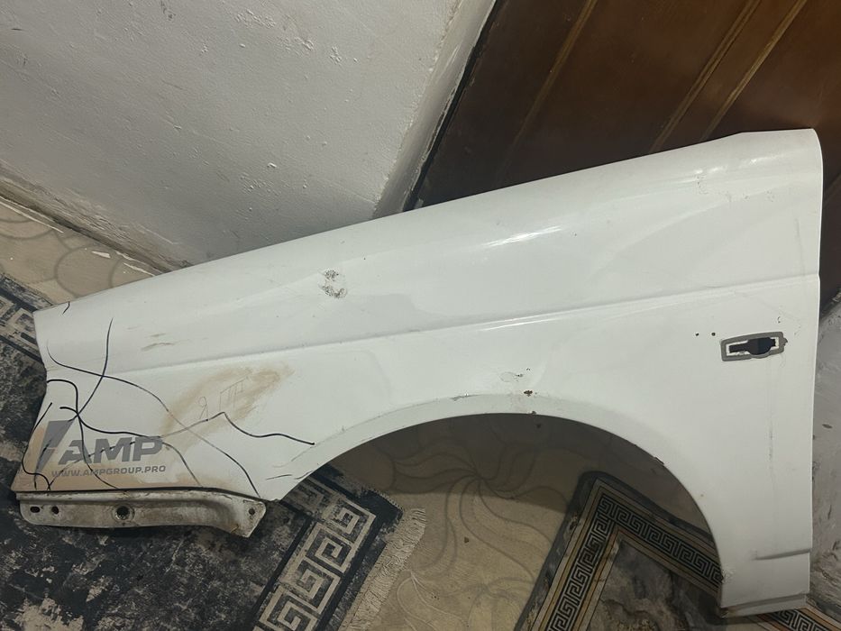 Крыло передний левое и бампер передний
