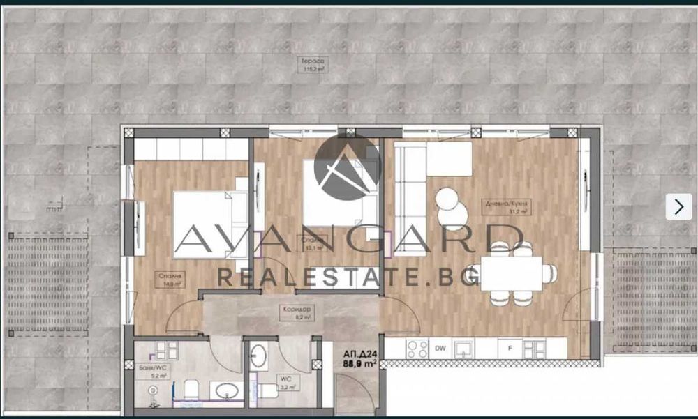 оф.25437 АКТ 16! Тристаен панорамна гледка/ Алати