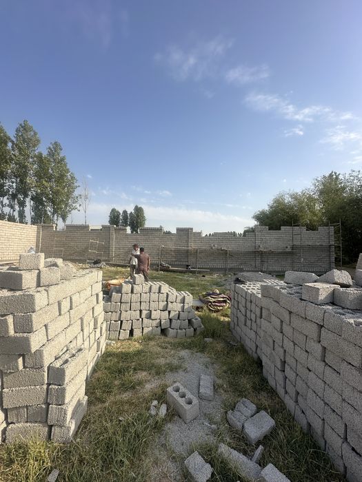 Шлака блок терамиз Забор ва уй киламиз девор