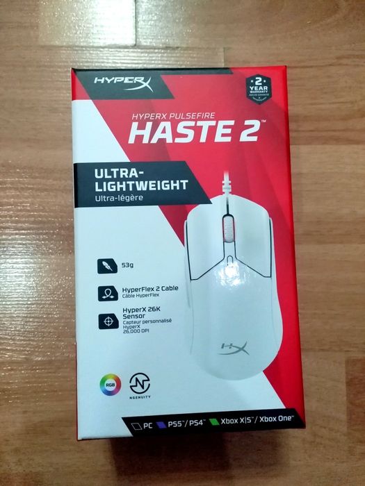 Игровой мышка HyperX Pulsefire Haste 2