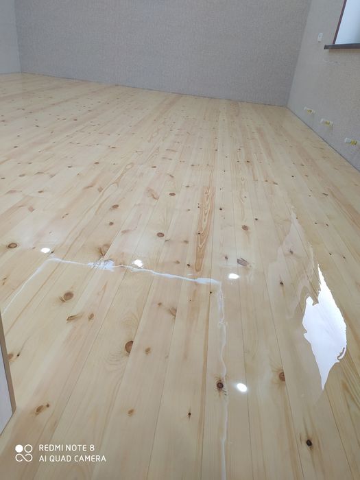 Шлифовка пол паркет