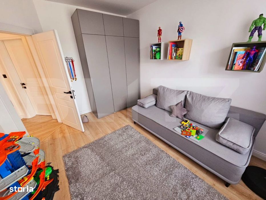 Duplex de vanzare, 120 mp, 305 mp teren, zona Valea Seaca-Popesti