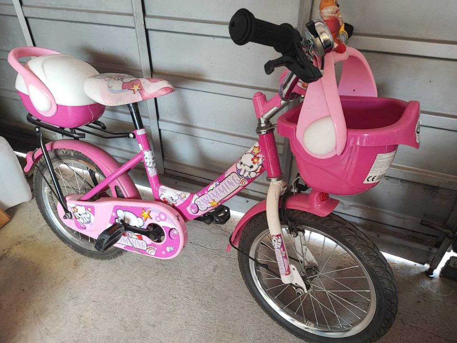 Детско колело розово