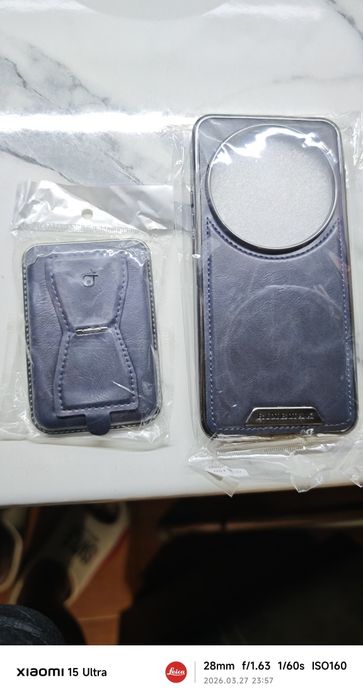Чехол кожаный на. Xiaomi 15 ultra