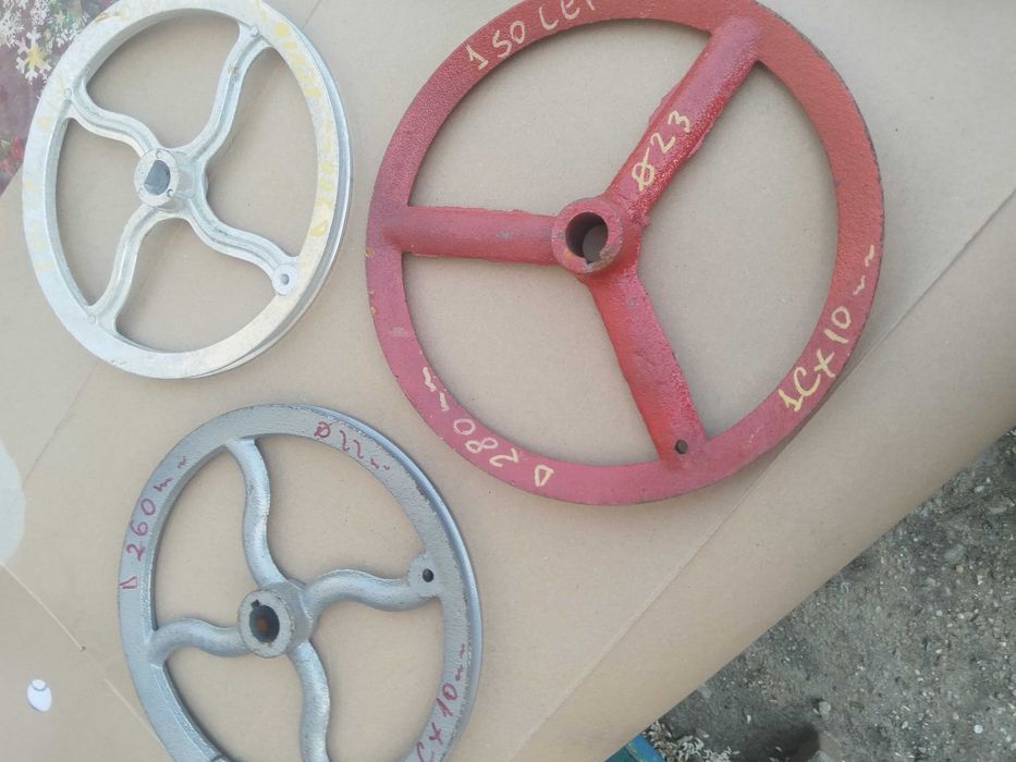 Fulie cu o curea de 10 mm