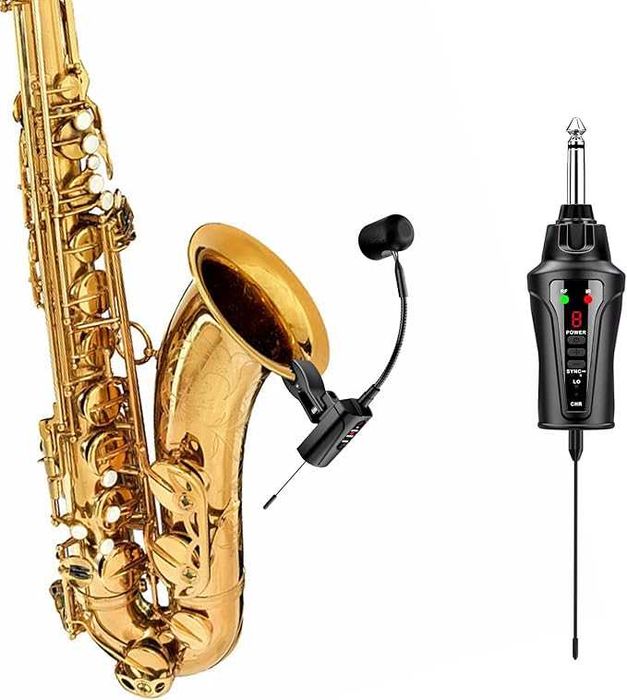 Wireless microfon UHF ACEMIC ST-5 pentru saxofon trompetă trombon