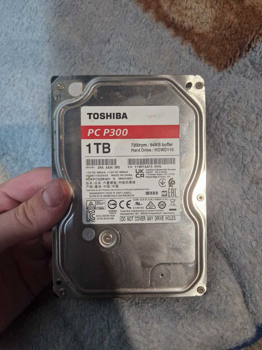 Продам жесткий диск 1ТБ