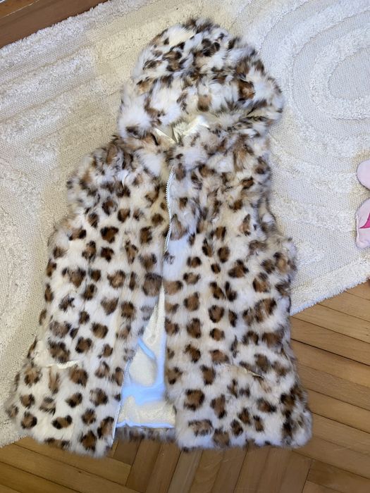 Vesta blana naturala marime S