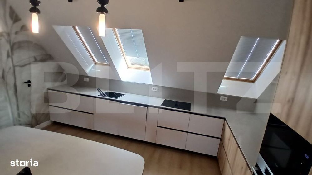 Penthouse exclusivist cu terasa panoramica, jacuzzi si sauna!