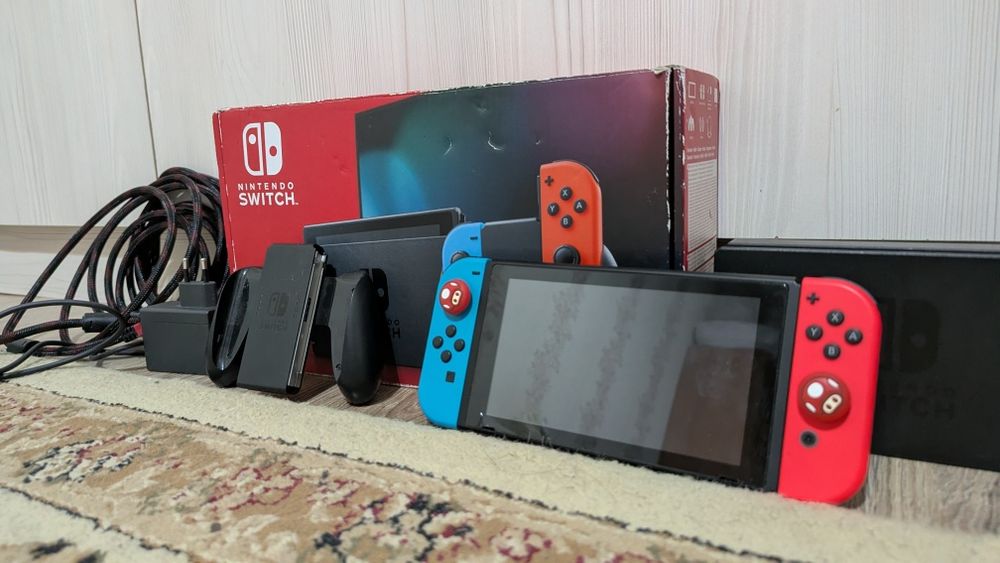Nintendo switch Прошитая с играми