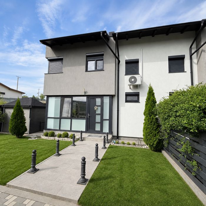 Casa de vanzare in Bucium- Iasi100 mp utili,teren300 MP | 2 DORMITOARE | 2 BAI | PANOURI SOLARE