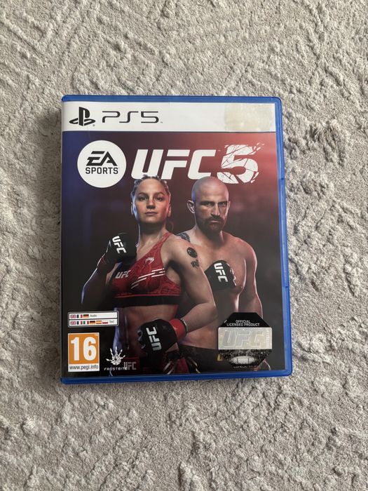 UFC 5 диск в идеальном состоянии, на PS5