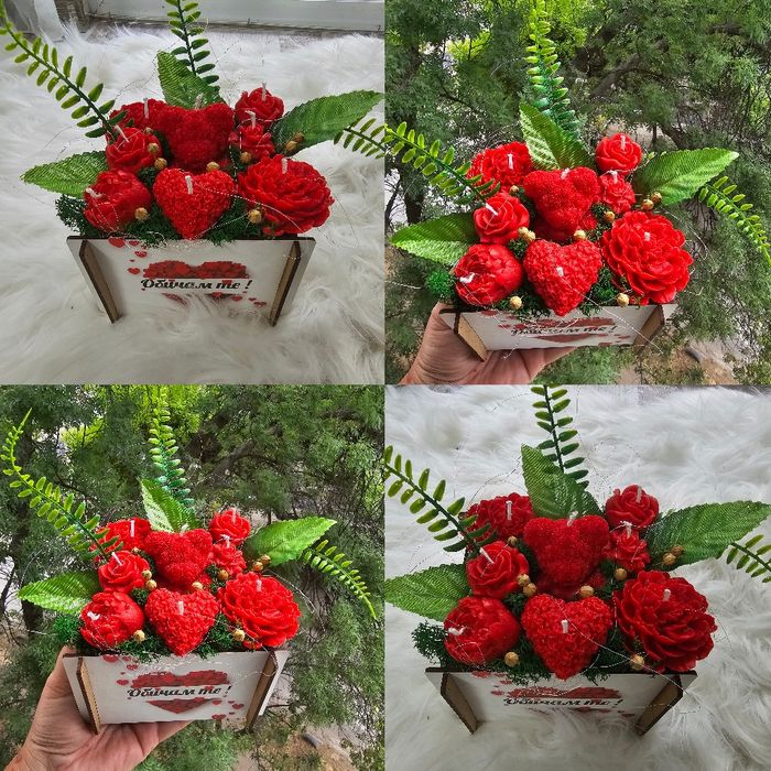 Букет от ароматни свещи