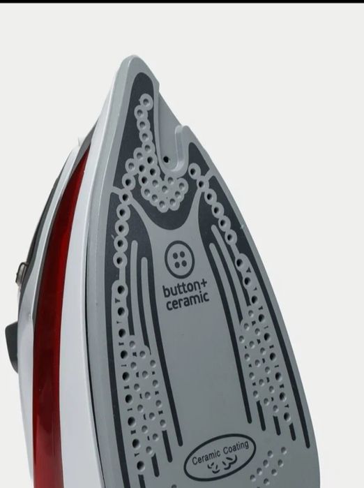 Утюг Tefal TE-233, керамическая подошва, мощность 2600Вт, паровой удар