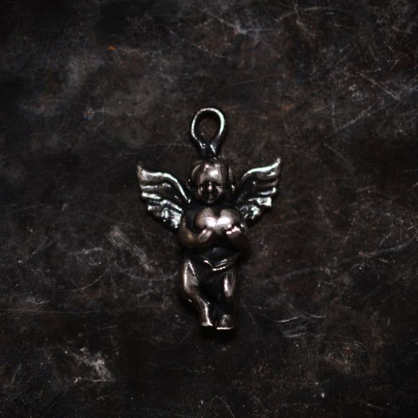 Сребърен медальон 925 „Ангелска любов“ | Талисман за защита и обич