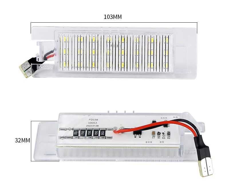 Лед плафони за регистрационния номер Алфа Ромео Giulietta Alfa Romeo