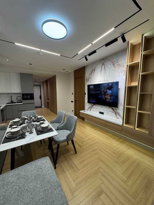 U Tower’da 2 xonali kvartira sotiladi — 55 m², 20-qavat