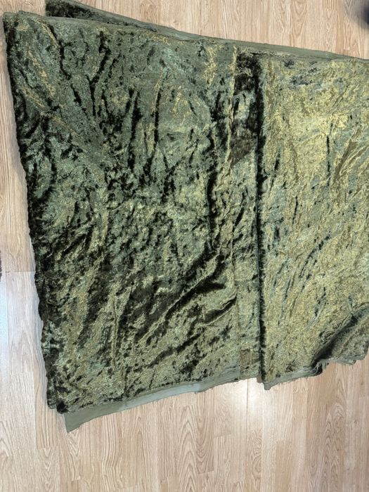 Голям плат , естествен плюш/ кадифе