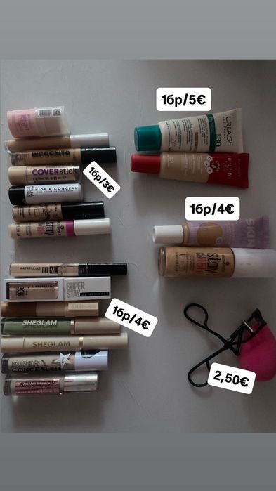 Гримове на ниски цени