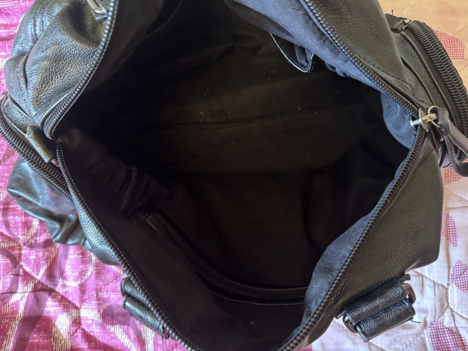 Сумка дорожная кожаная