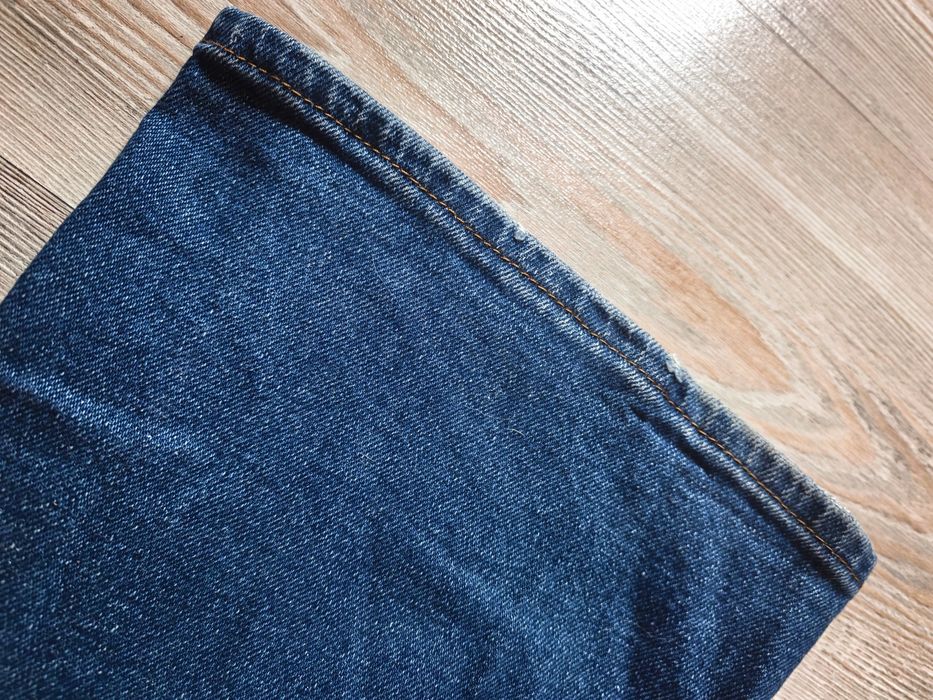 Salopeta blugi Mango Denim & Tees marimea 34 bretele reglabile model lung