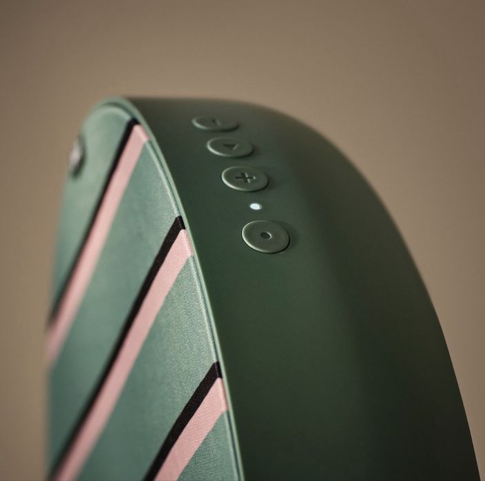Vand SOLSKYDD Boxă Bluetooth, verde, 29 cm