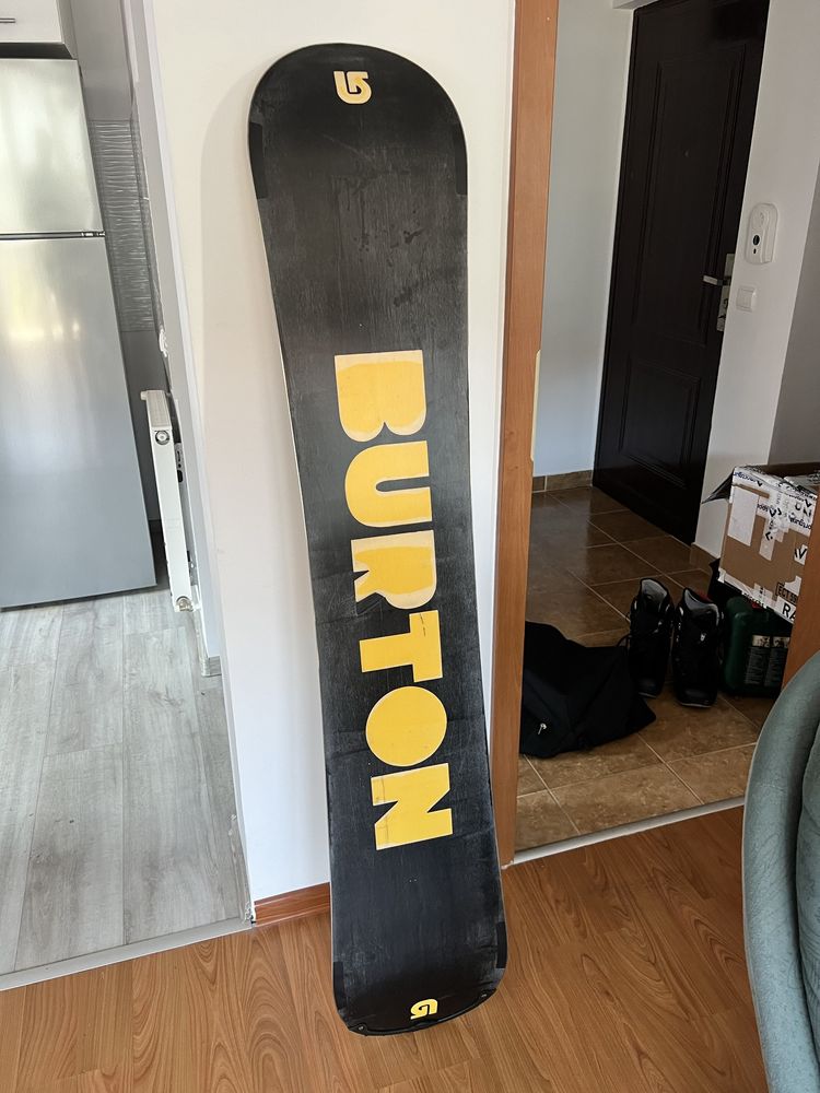 Vand Placa Snowboard Burton Progression 163W Legaturi Burton