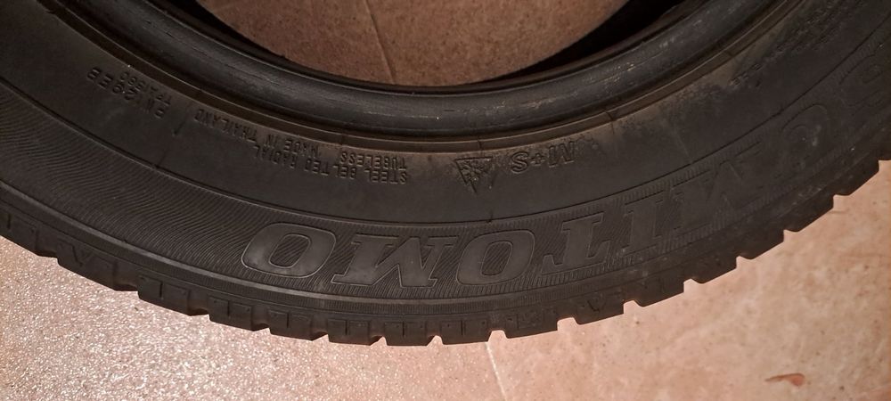 1956015 зимни гуми 195/60R15 4бр супер състояние