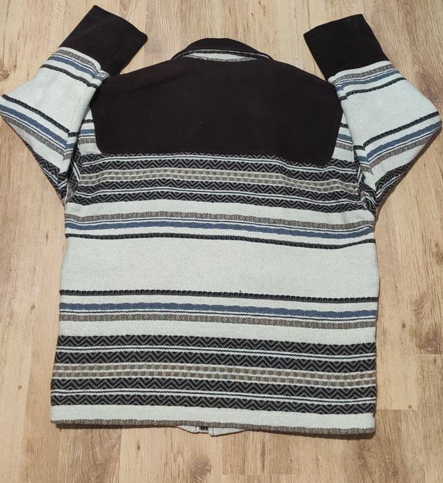 Geaca Key Largo din lână și piele mărimea L/XL