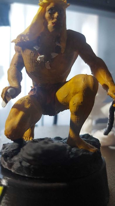 Statueta Rahan printata 3D, pictata