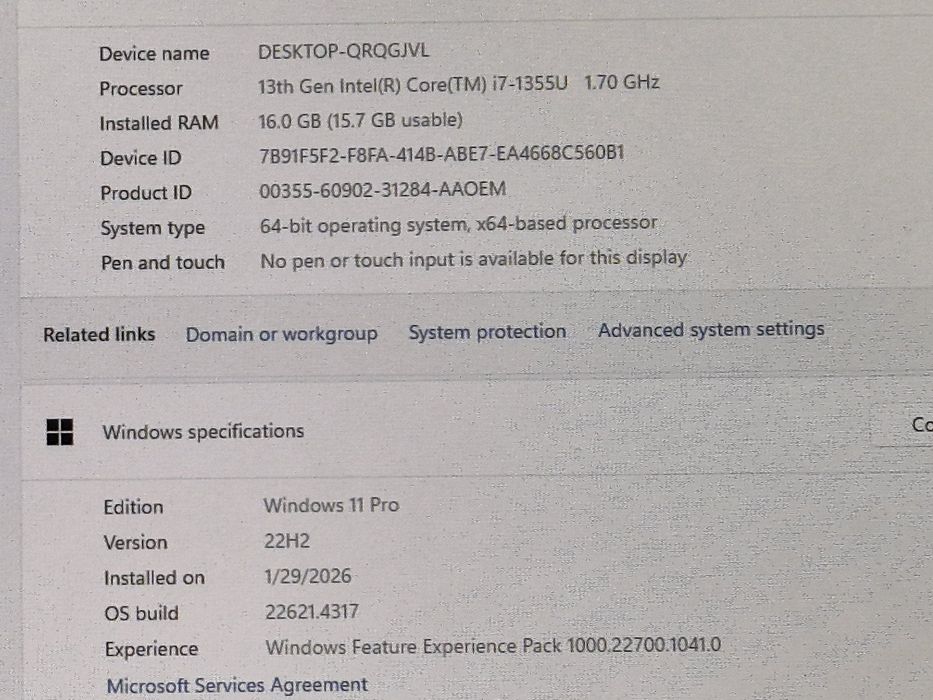 vand laptop Dell Vostro 14 3430.14"FH..i7 1355..16 Gb..Ssd 512 Gb