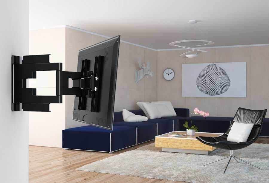 Установка TV на стен. Аккуратная установка плазменное телевизори на с.