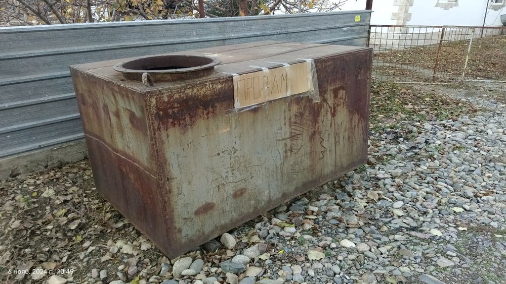 Продам железную бочку