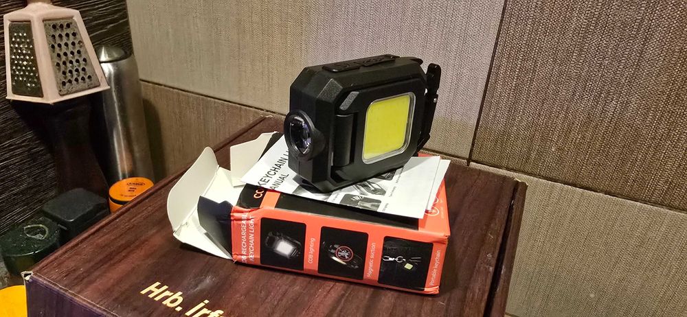 Camping - lanterna COB - Breloc