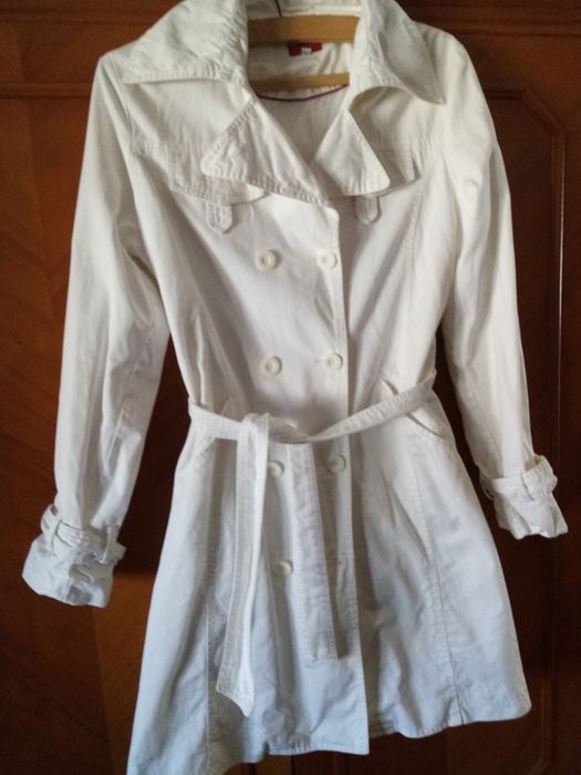 Trench alb dama L
