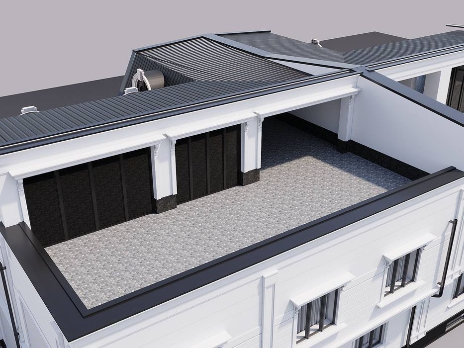 Дом на земле , 4 уровня. В центре города .