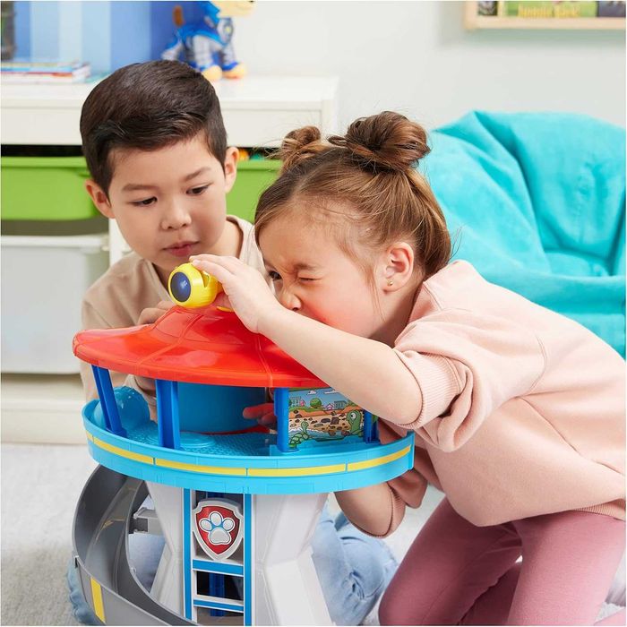 PAW PATROL Кула База Щаб квартира с асансьор 2 кучета кола Пес Патрул