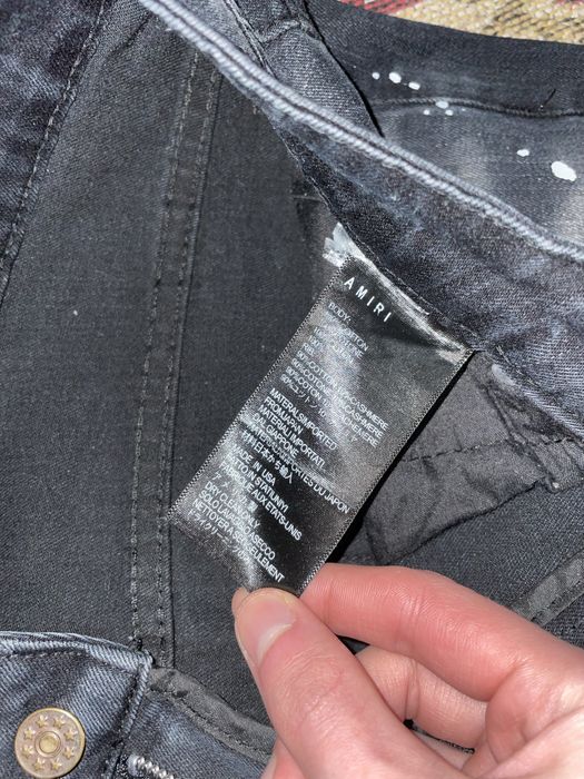 Amiri jeans crystal size 32