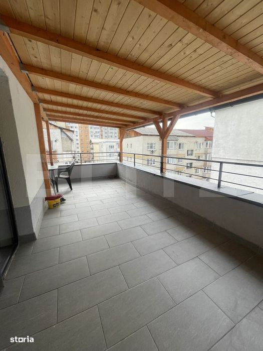 Apartament de inchiriat, 3 camere, 78 mp, 40 mp terasa, parcare, Calea