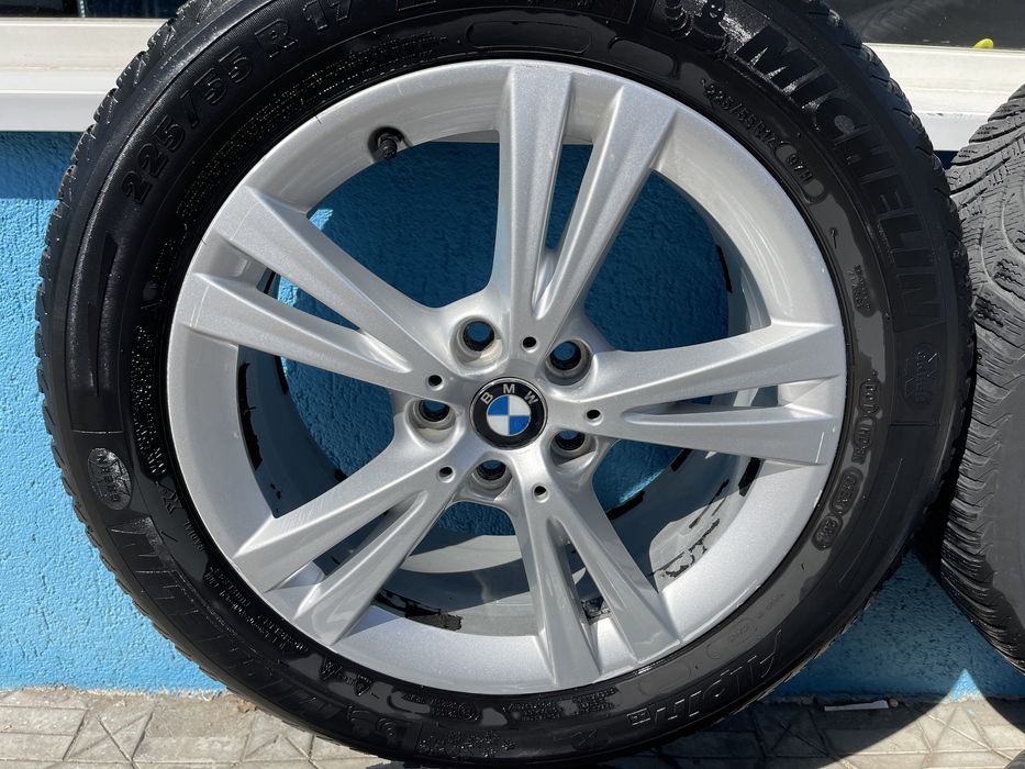 jante originale bmw r17 x1 f48 x2 echipate cu anvelope de iarna