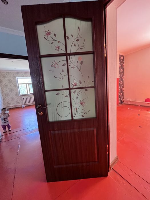 Есік, таза, ұқыпты ұсталған