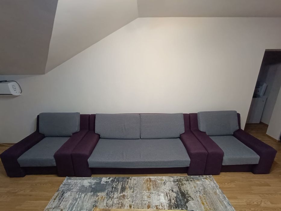 Vand canapea extensibila cu fotolii