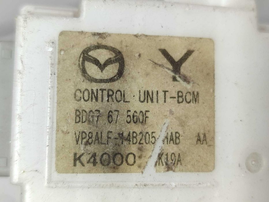 Modul confort  Mazda 3 COD: BDG767560F 2011 / [2009-2013] / (5G3)