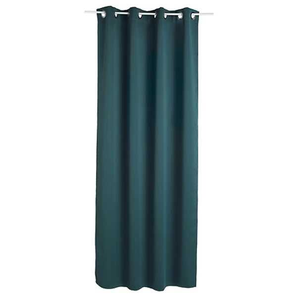 Perdea opaca Anti-Furtuna, albastra, 140x260 cm usor de intretinut