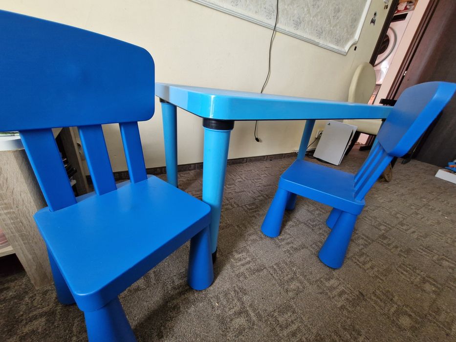 Masa Pilsan și scaune copii Ikea