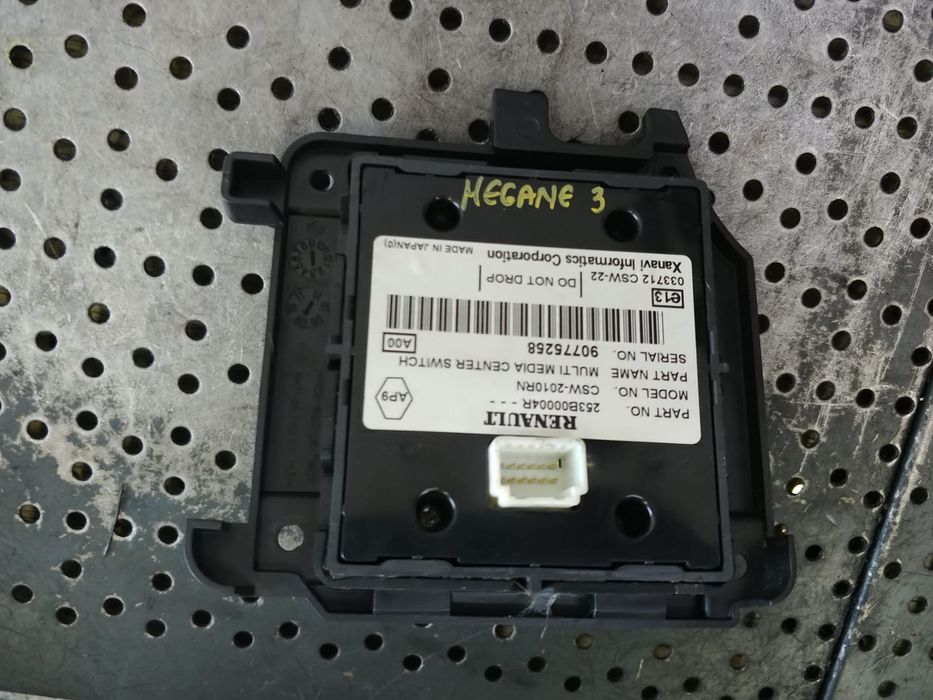 joystick comanda navigatie renault megane 3 253b00004r
